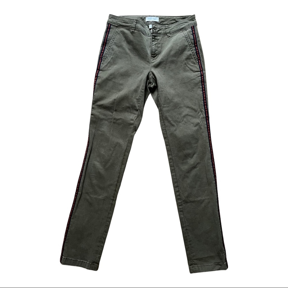 Calvin Klein Olive Green Chino Pants Women’s Size 2